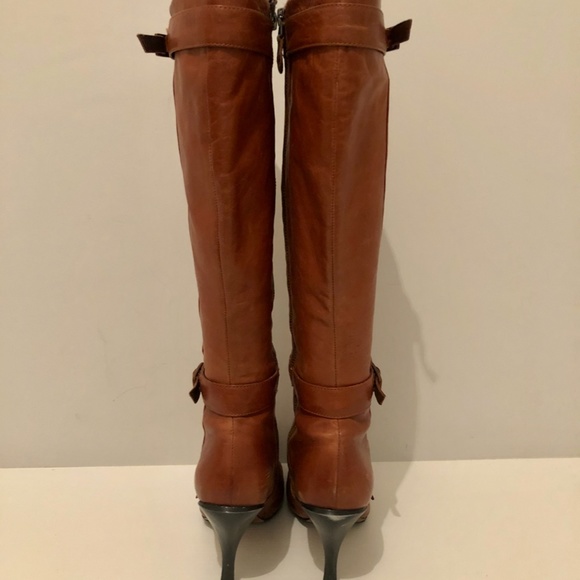 Modern Vintage Leather Boots - Picture 3 of 5